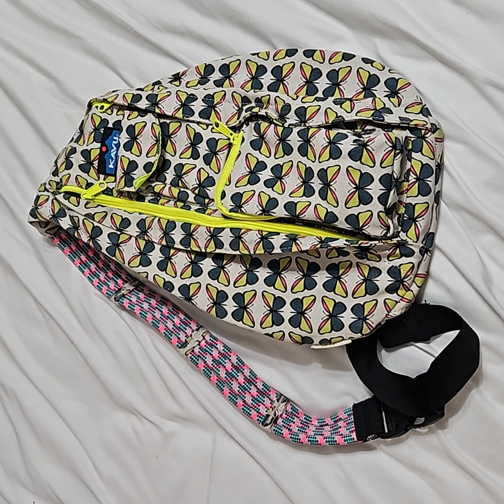 Butterfly Print Kavu Backpack